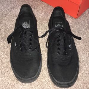 Black Vans